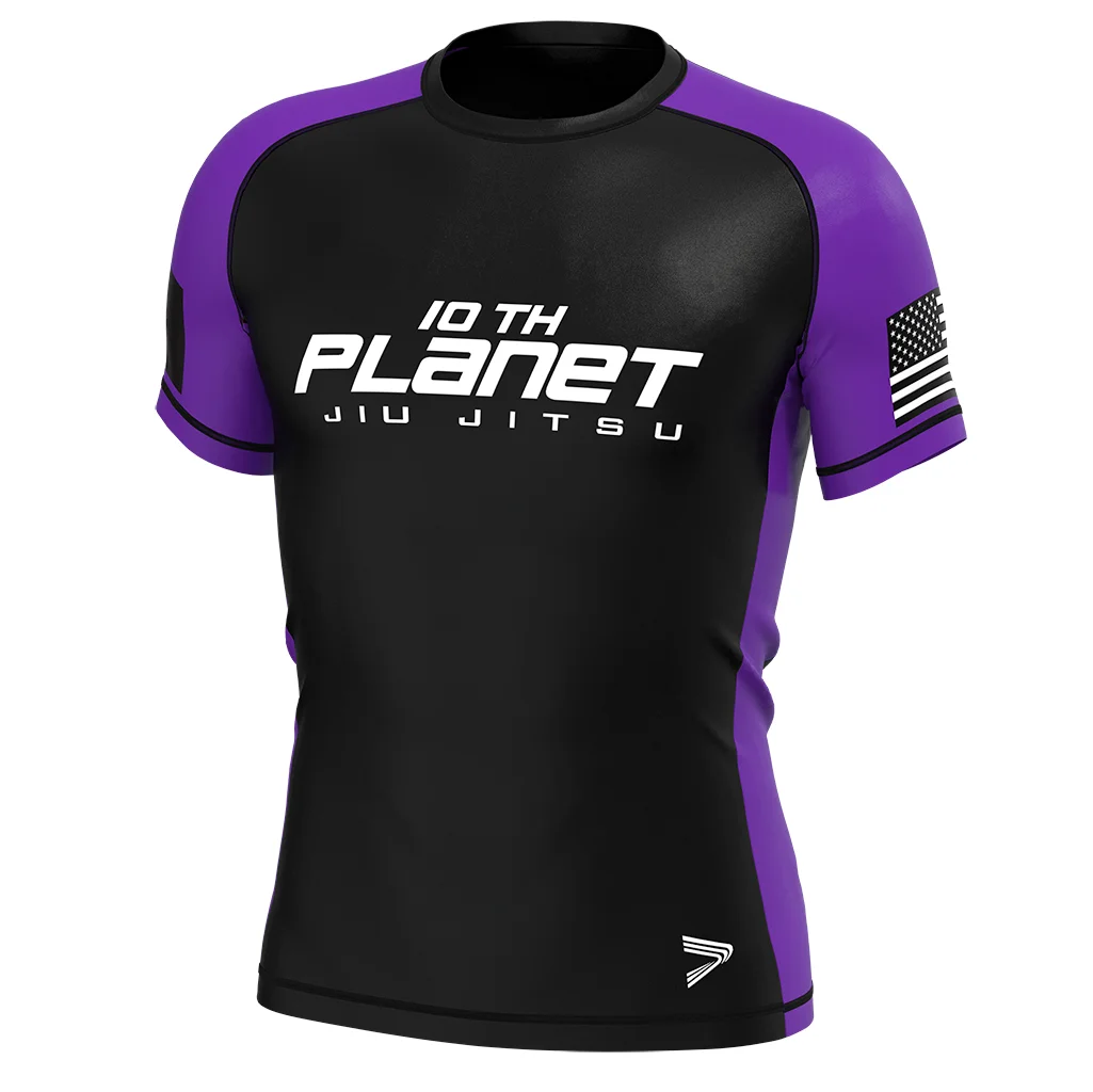 Orange Customized Colors Short Sleeve Men Loose Fit Bjj Unisex Recycled