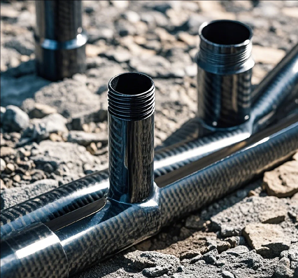 DGHX Factory Custom Round Carbon Fiber Tube Profile Carbon Fiber Flute With Thread CNC Machining Service