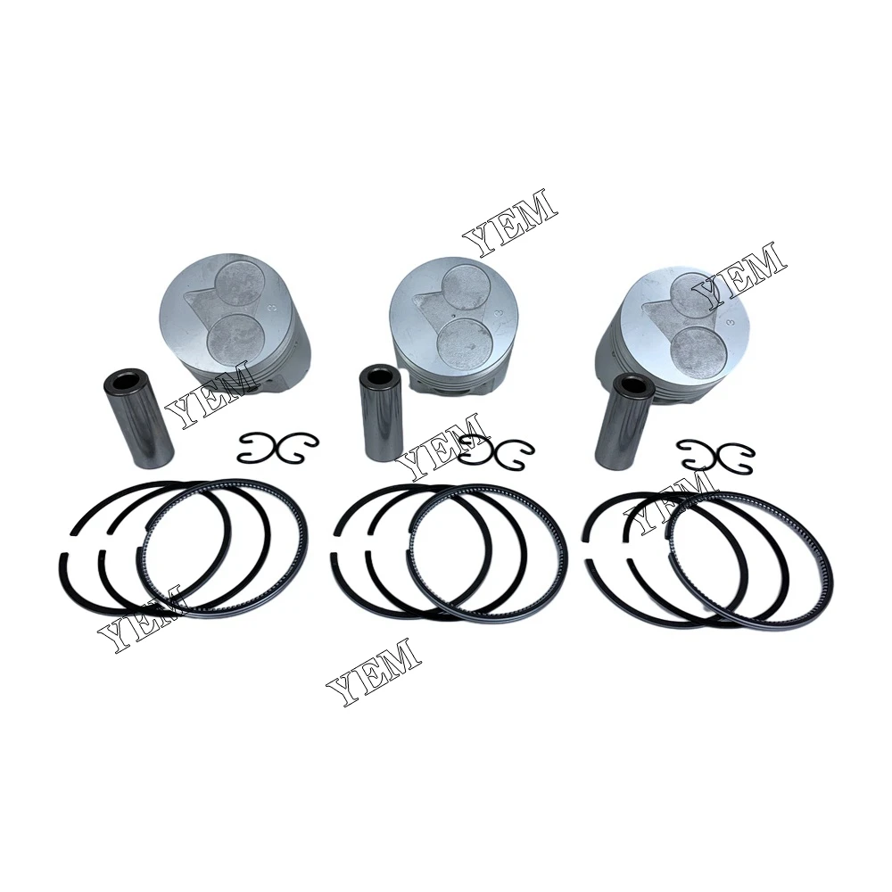 For KUBOTA D722 Cylinder Liner Kit Engine Piston Ring Liner 16851-21112 3