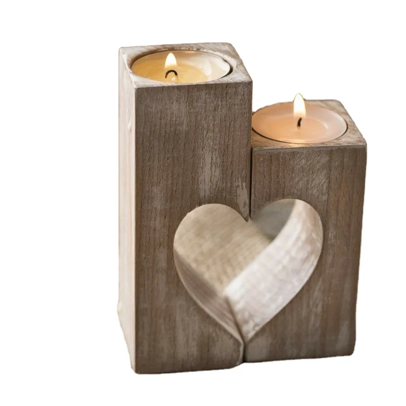 tealight holder wood candle sign wedding gift