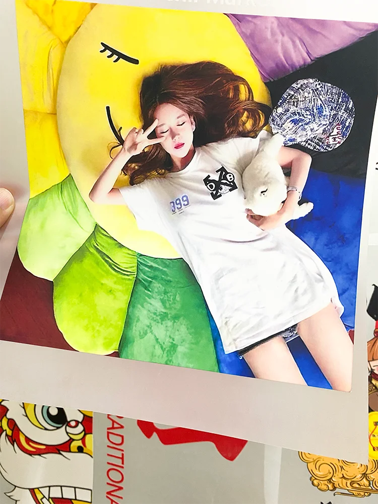 Lansong Small Size Pink A3 DTF Inkjet Printer T-Shirt Printing Machine T-shirt Clothes Pants Pillow Shoes Jeans Printing details