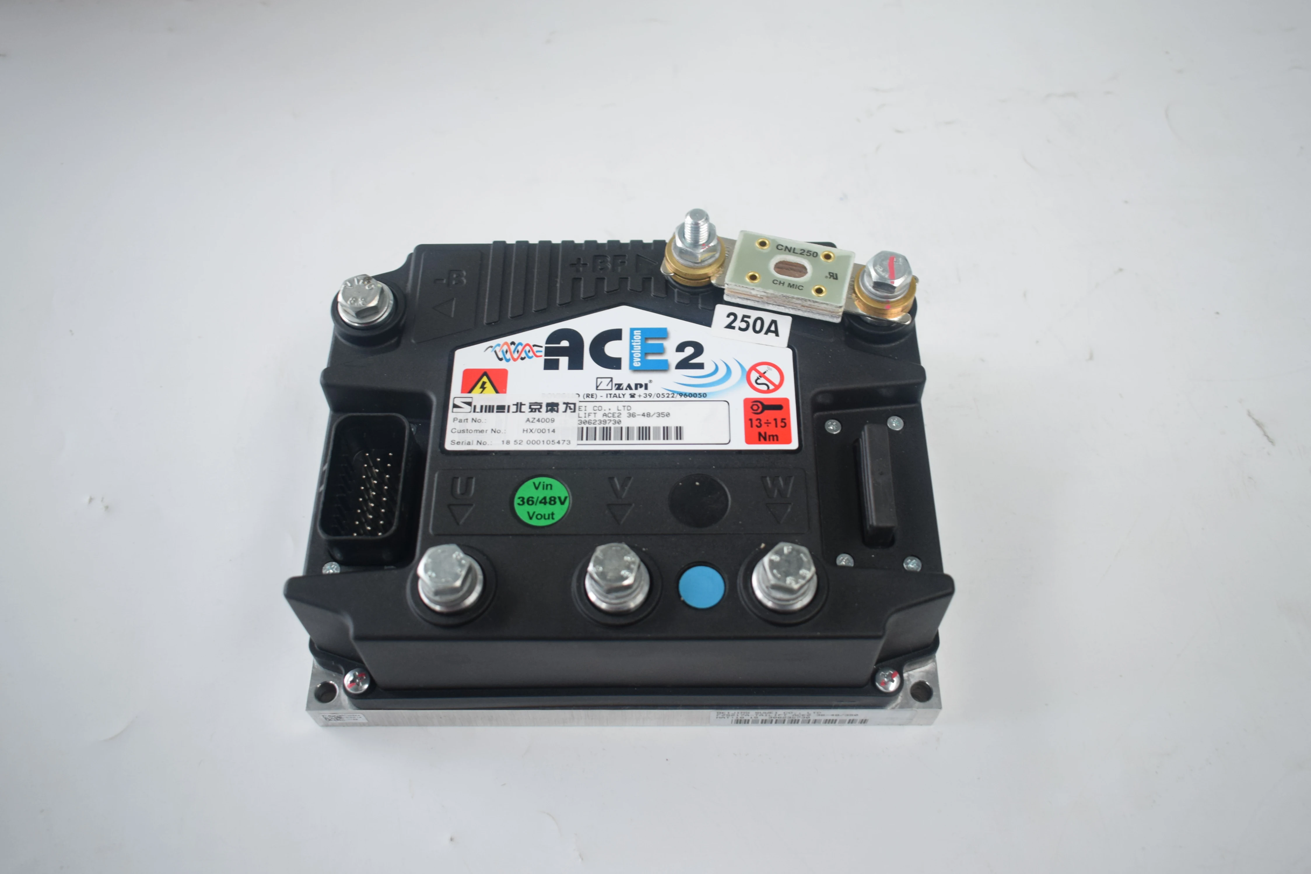 Controlador ZAPI FZ5141A-INV ACE2 36-48/350 AZ4009 para