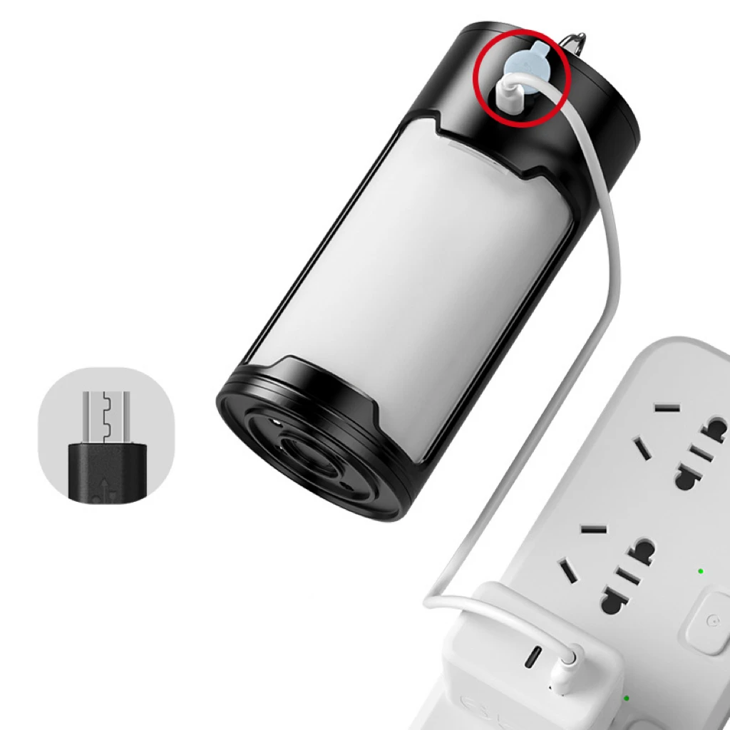 LED Outdoor Camping Multifunctional Emergency Tent Light 18650 Rechargeable Lighting AAA Battery Camping Lamp
