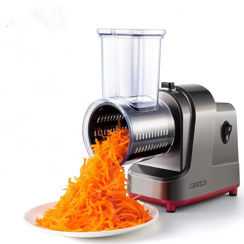 TEBAK Electric Vegetable Cutter Grater for Kitchen Household Motorized Slicer for Fruit Processing Plant