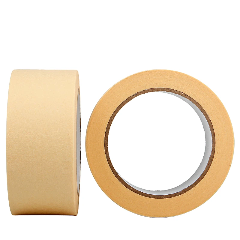 Hot Sale Universal Strong Adhesive Yellow Automotive Masking Tape for Car Painting Protection