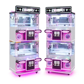 Best Selling Indoor And Outdoor Coin Operated Super Toy Crane Mini Claw Machine