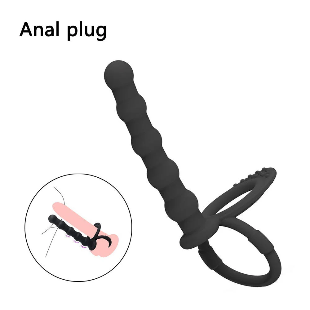 plug anal na mulher Plug Anal de Silicone com Anel de Penetração Dupla para Homens e Mulheres|  Alibaba.com