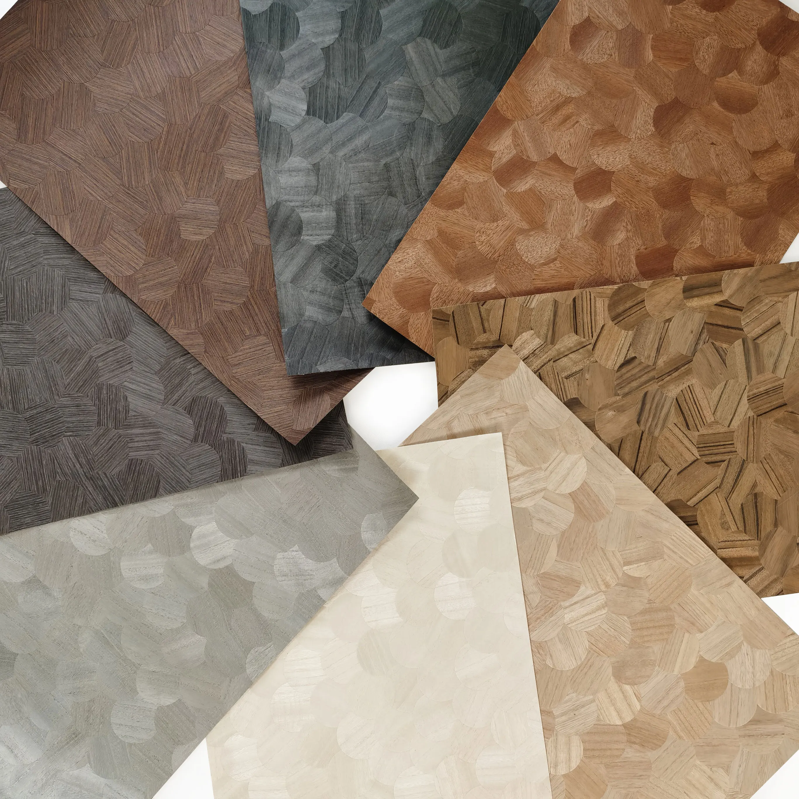 product vunir colorful blue engineered wood veneer for home  hotel furniture decoration-5