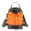 Orange with military green