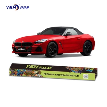 wholesale matte red car wrap red camo shiny car vinyl wrap matte decorative films car wrap