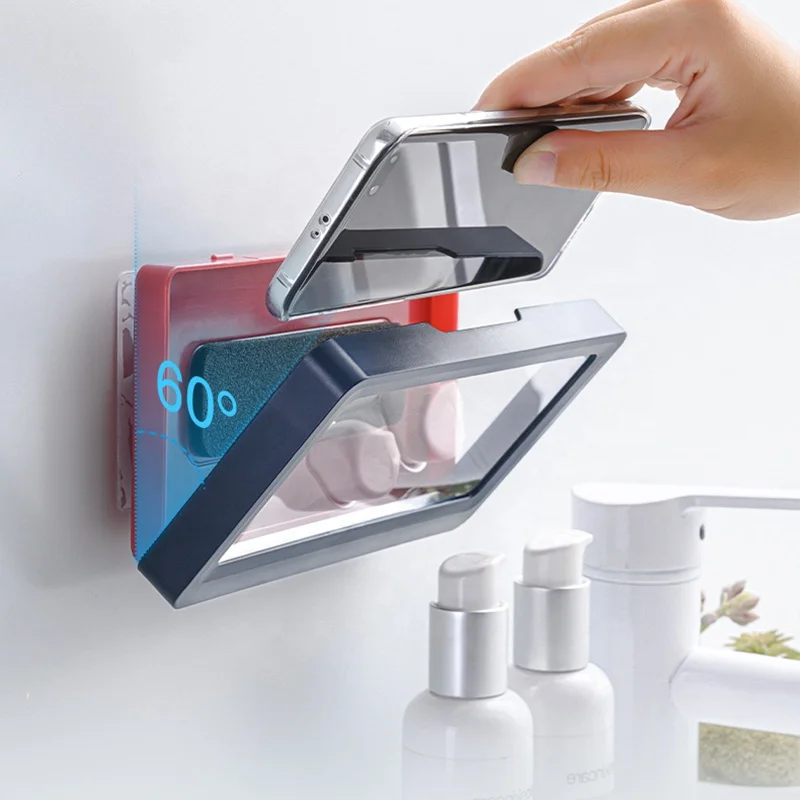 2024 Новый трендовый продукт настенный держатель для телефона с логотипом под заказ используемый в держателе мобильного