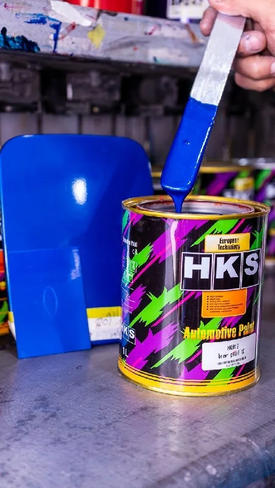 1k Automotive Refinish Topcoat Silver Color Car Paint Repair