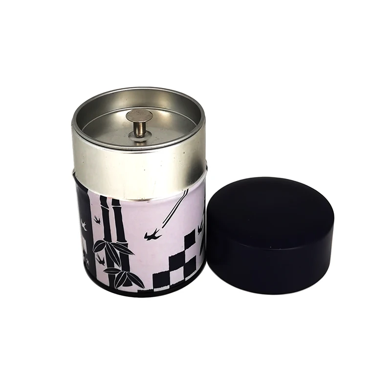 Small Matcha Tea Tin Can