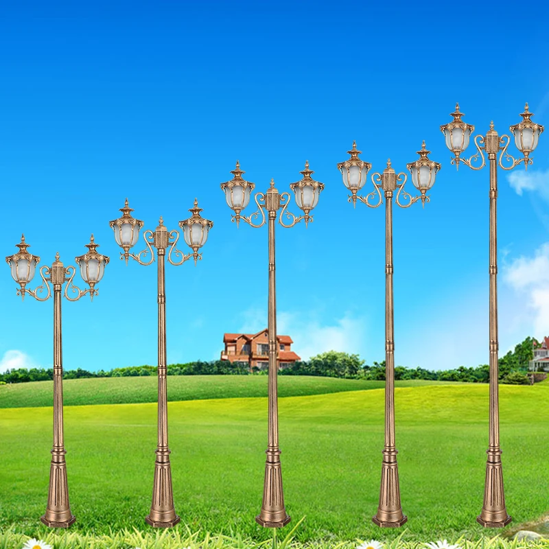 Garden Light New Copper Garden Lamp Waterproof Solid Brass Outdoor