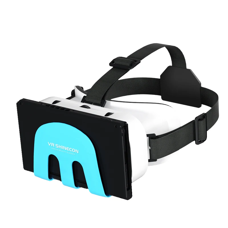 VR SHINECON FOV 100 Degrees Switch VR for 3D Game Toy for Kids 108g Lightweight Mini VR Glasses for Nintendo