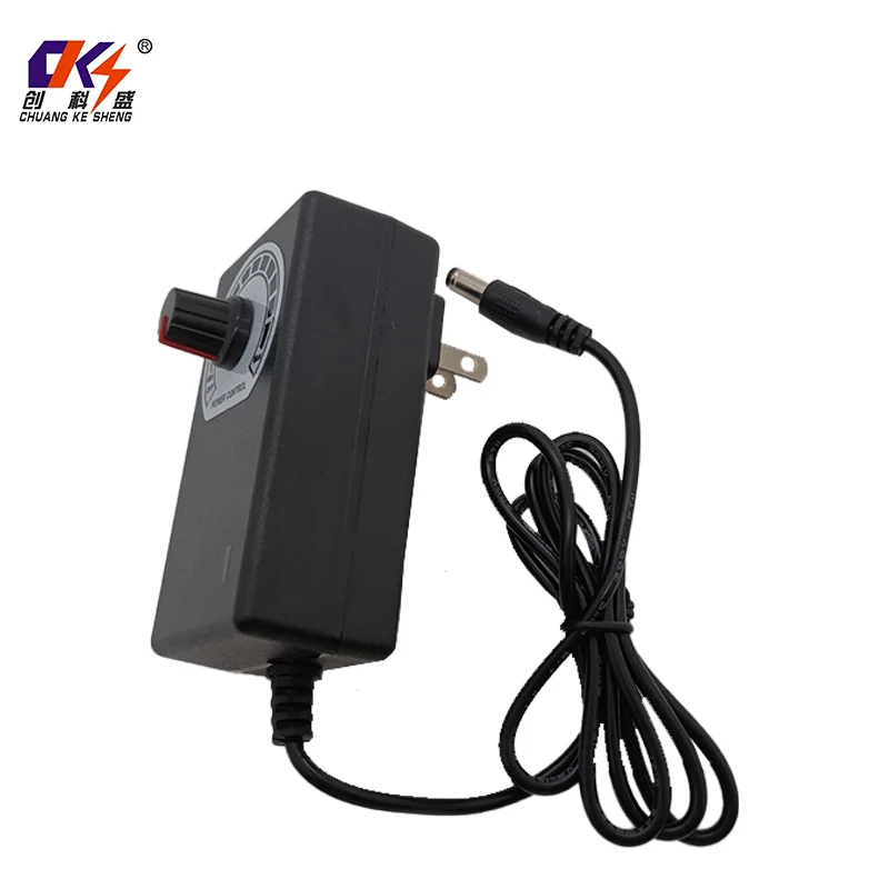 Plug in 3V-12V 1A Led Dimmer Speed Regulating Dimming 3W-12W AC DC Adjustable Voltage Power Adapter for Motor LED Light Strip