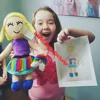 Muñeco de peluche de dibujos animados