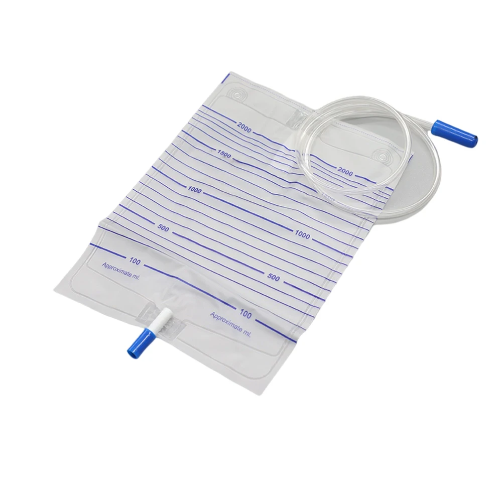 medical plastic urine collection drainage bag urine bag for
