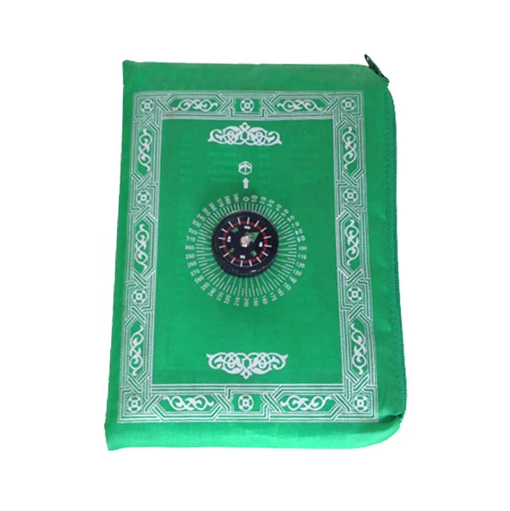 Портативный водонепроницаемый мусульманский молитвенный коврик с компасом ковер винтажный узор украшение для исламских молитв подарочное одеяло коврики
