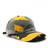 Casquette camouflage - jaune