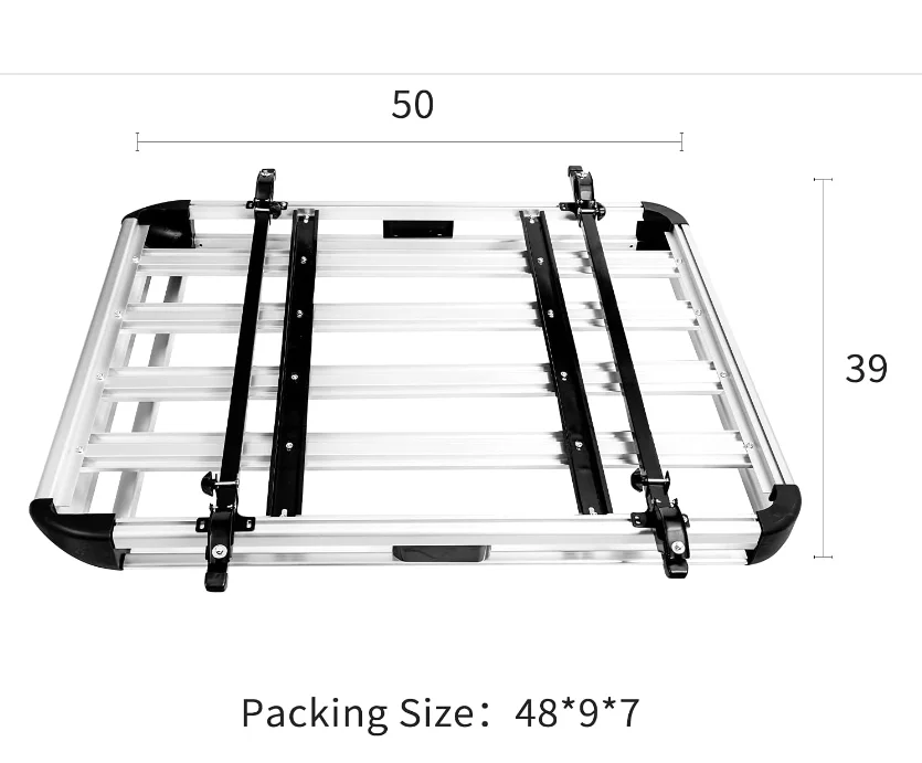 Алюминиевые кроссовые рейки на крыше, набор автомобильных аксессуаров, рейки на крышу, автомобильные багажники