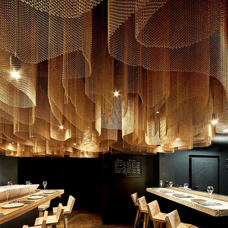 Золотая люстра особой формы для большого освещения гостиницы роскошная декоративная