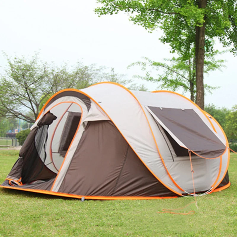 Automatic Sun Shelter Waterproof Travel Pop Up Family Tent Outdoor Luxury Large Camping Tent for 5-8 persons details