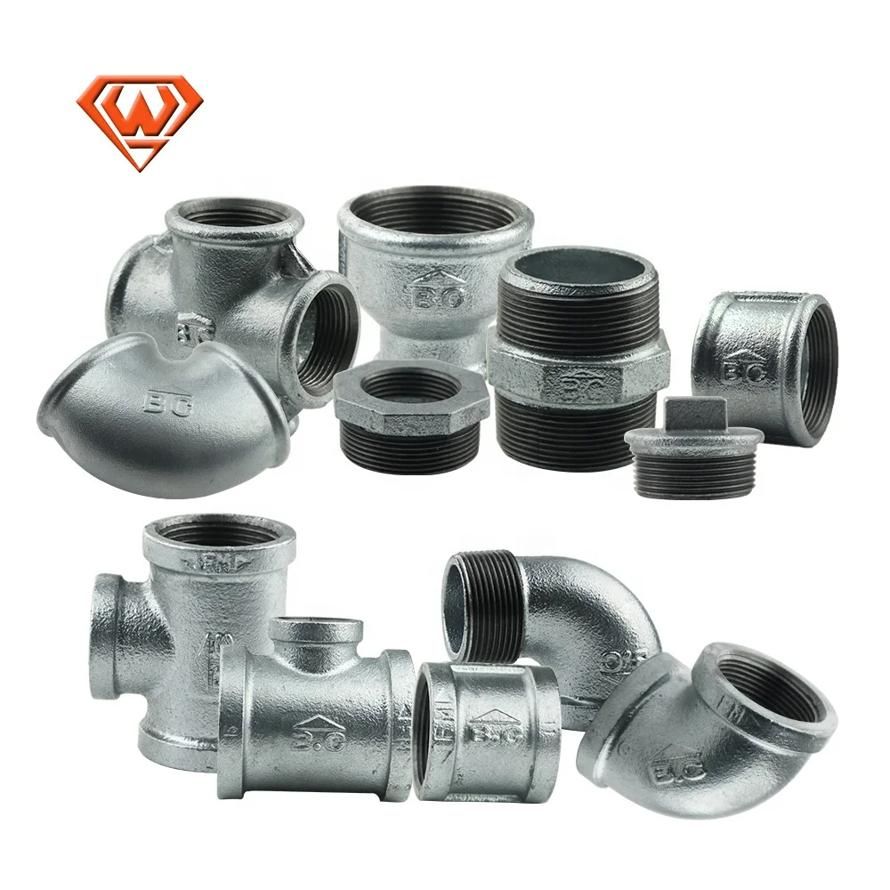 FM Casing Galvanized Malleable Cast Iron Oil and Gas Pipe Fittings Gi Fitting