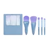 Purple Makeup Brush Set