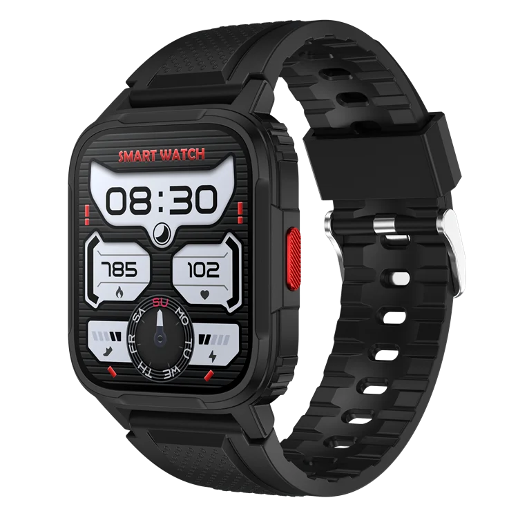 CR022 Outdoor Waterproof Ip68 Smart Watch Bt Calling Water Proof Sport Smartwatch With Blood Oxygen