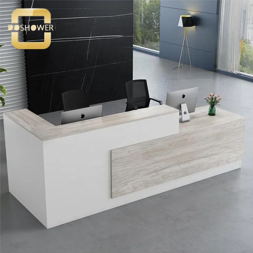 Office Furniture Reception Desk With Functional Stylish Reception Area