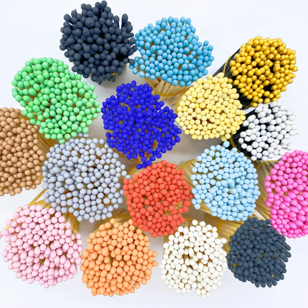Wood Matches in Bulk Colored Matchstick Bulk Matches Sticks for Sale Matches for Candles Colored Matchsticks