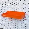 Caja de almacenamiento rectangular naranja