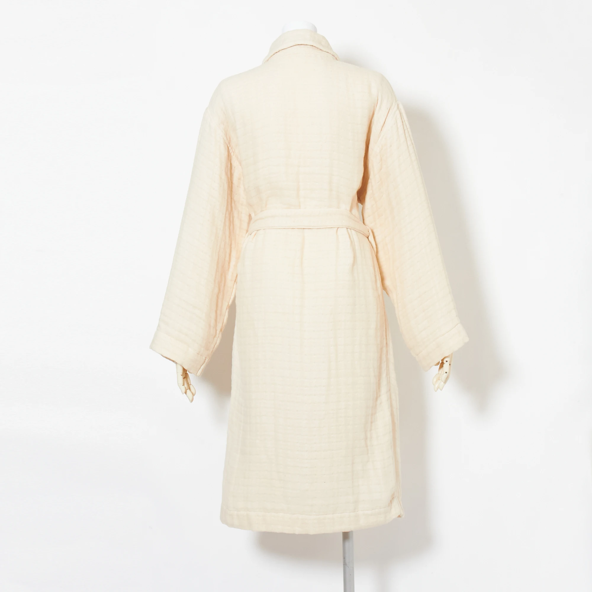 Japanese Customizable Robe Sets Jacquard Cotton Bathrobe For Teens