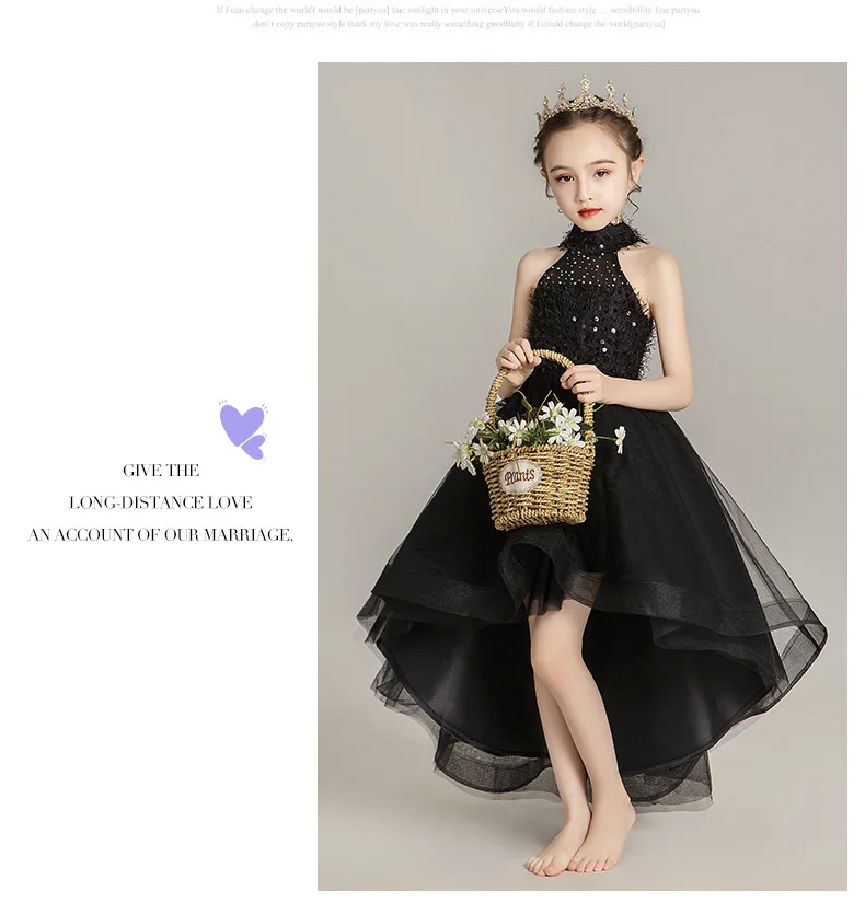 Piano Performance Birthday Party Dress 