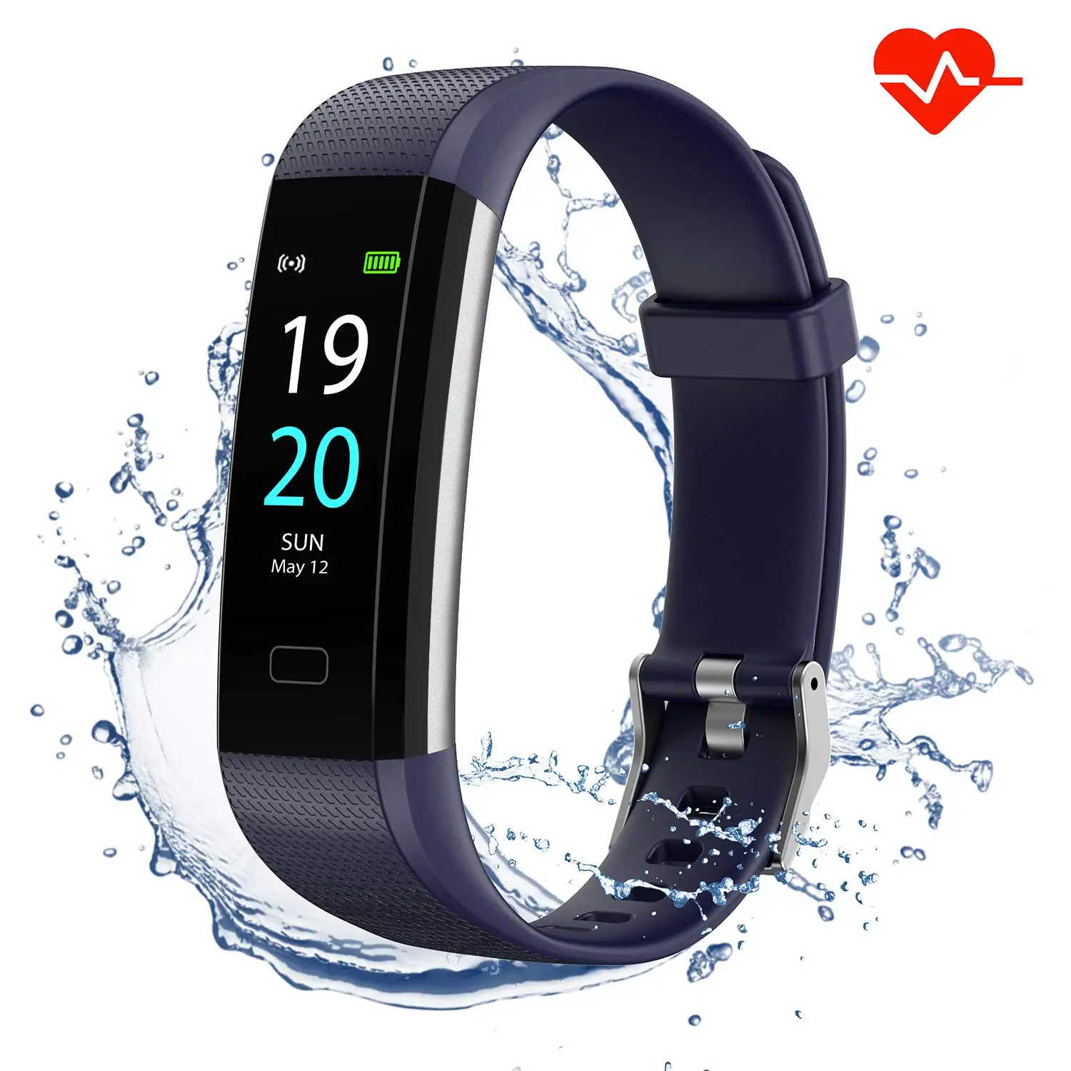 Starmax S5 Android Square Smart Sport Watch with Heart Rate Monitor Sleep Tracker TFT Display Remote Control-Online Shopping