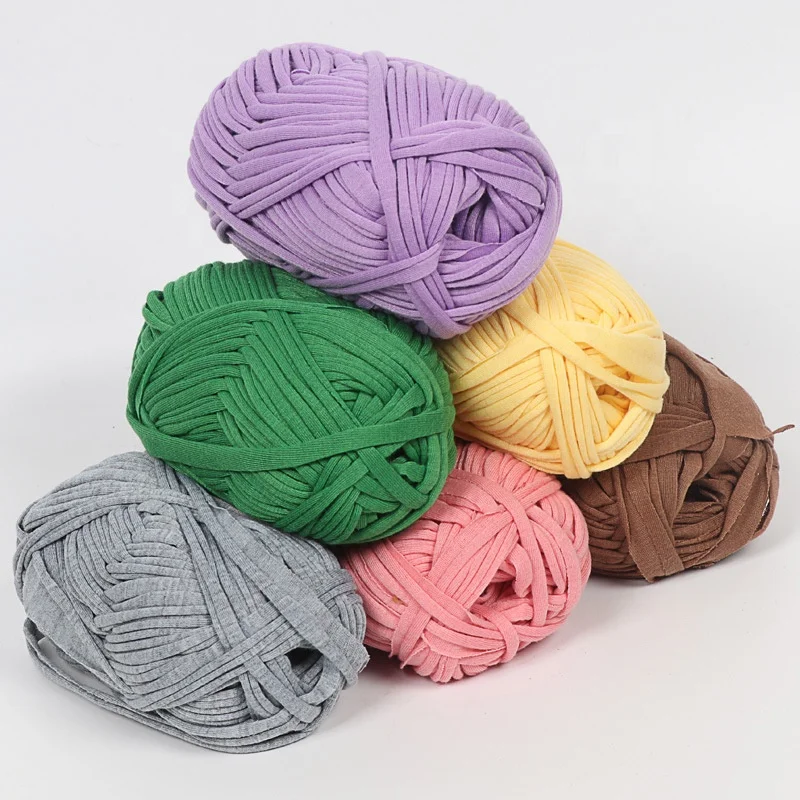 Buy Wholesale China Ogo Weight Customized Polyester T-shirt Crochet Yarn  Bags Accessories Hand Knitting Yarn With More Than 100 Colors & Polyester  Yarn at USD 0.52
