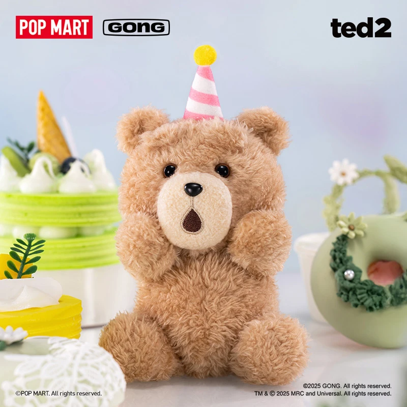 Pop Mart Ted2 Bear Series - Mystery Blind Box Plush Toys