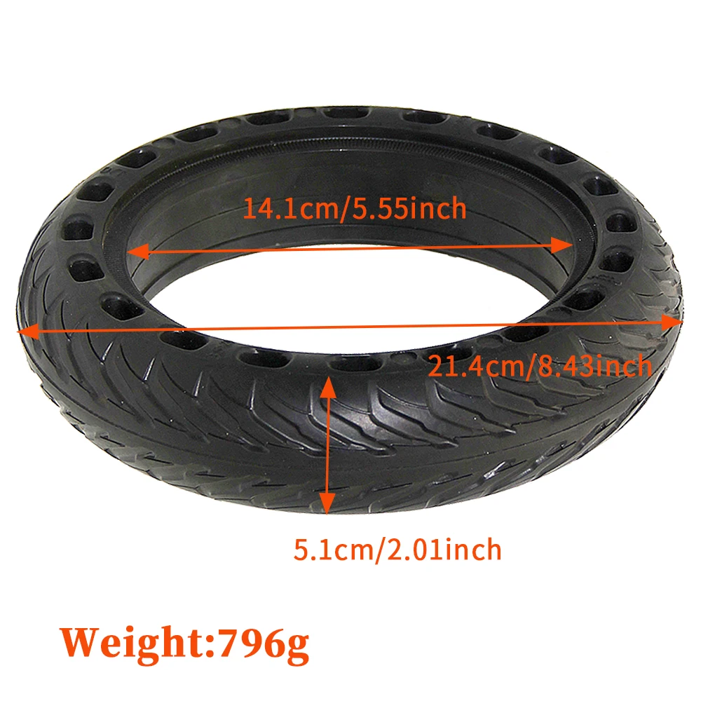 8.5x2.0 Inch Honeycomb Solid Tire Accessories for M365 / Pro / 1s/ Pro2 / Mi 3 Electric Scooter Tire