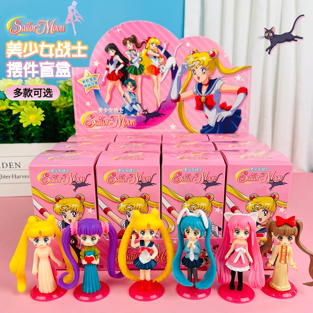 Japan Anime One Pieces Blind Box Luffy Action Figures Zoro Nami Chopper PVC  Toys Surprise Box for Kids Gift