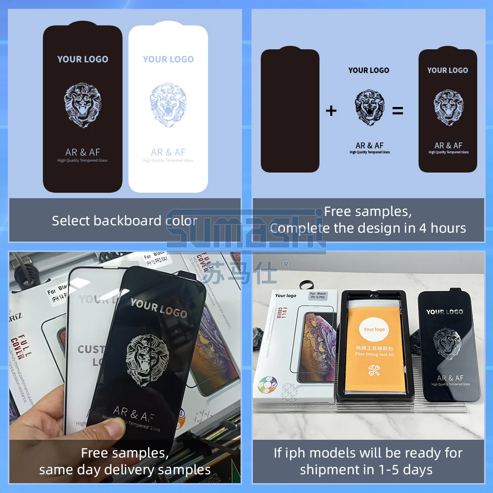 Custom Screen Protectors 9h 2.5d Tempered Glass Screen Protector