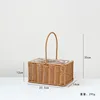 flower basket-rectangular small size