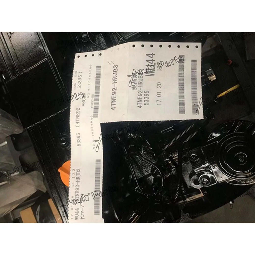 4TNE92 Diesel Engine Assy for Yanmar Engine Overhaul Kit 4