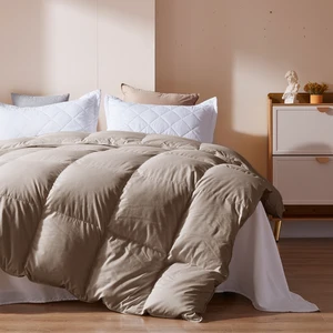 Customised High Quality Queen Size Goose Down Luxury Duvet Quilt Extra Soft Comfortable Quilt Sets Bedding Luxury
