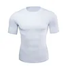 1003 White Striped Short-Sleeve T-Shirt