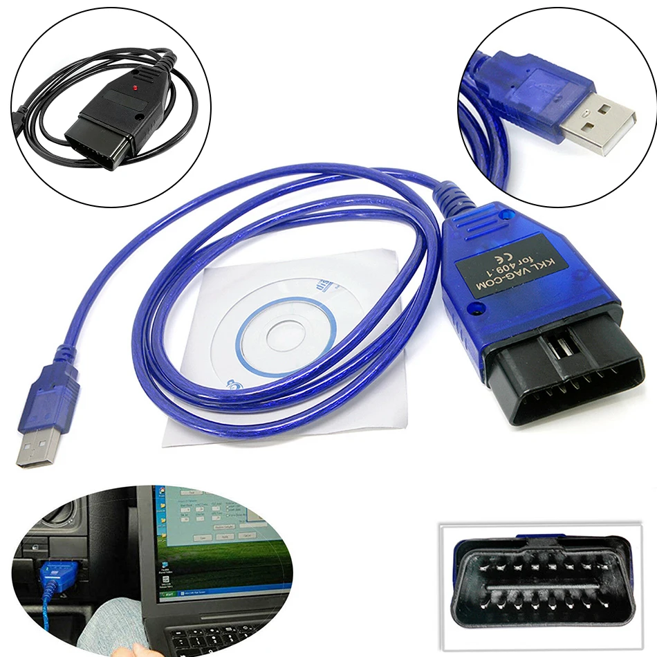 Vag Kkl 409.1 Key Programming Tool Cars Key Programmer Ecu Programming Ecu Pin Code Reader for Vw for Audi