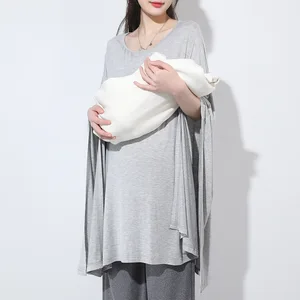 Outdoor Portable Anti-light Infant Breastfeeding Cover Cotton Maternal Bra