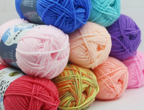 charmkey high quality milk cotton yarn