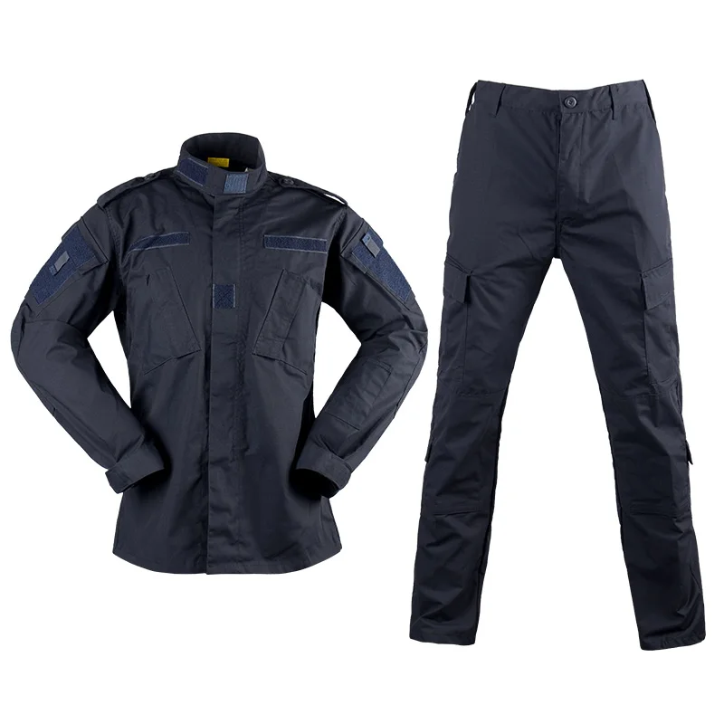 Security Combat ACU Uniform Dark Blue Color