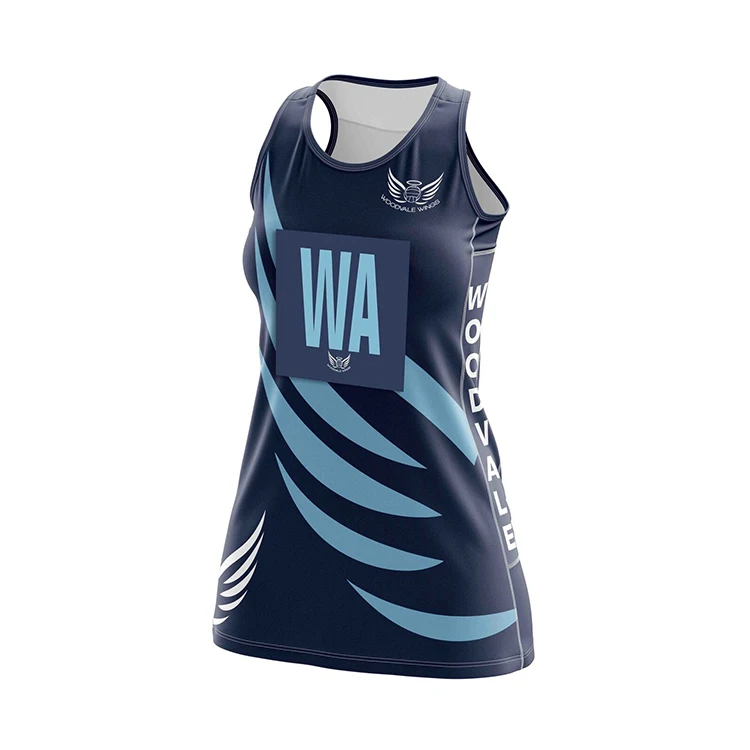 2023 New Design Custom Netball Jersey Netball Uniform Female Netball Dress